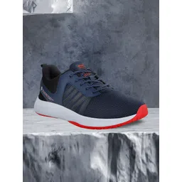 Campus Men Navy Blue Roc Pro Mesh Running Shoes