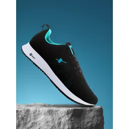 Sparx Women Black & Blue Running Shoes