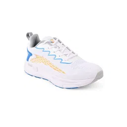 Campus Men White Mesh Running Shoes
