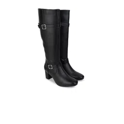 The Roadster Lifestyle Co Women Block Heeled Knee Boots