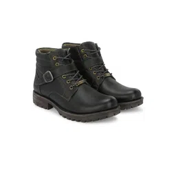 Vellinto COMMANDER Men Mid-Top Blocked Biker Boots