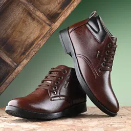 ALEXANDER Casualll Synthetic Leather Casuals Boots For Men