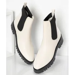 Chelsea Boots for Women | Ankle-Length Casual Style, Elastic Closure Boots For Women