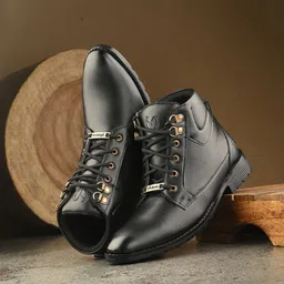 Vellinto BRET Casual Mid-Ankle Synthetic leather Boots For Men Boots For Men