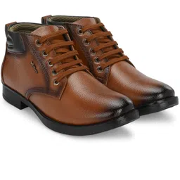 Vellinto ALEXANDER Casual Boots For Men ll Synthetic Leather Casuals For Men Boots For Men