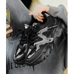 BLACK SHOES PREMIUM QUALITY SNEAKERS Sneakers For Men