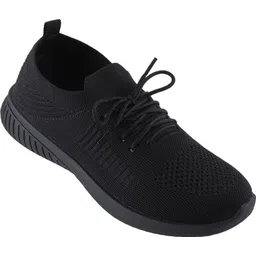 Blk-Rose Walking Shoes For Women