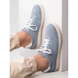 Comfortable Outdoor Synthetic Leather Lace-Ups Casual Sneakers For Men