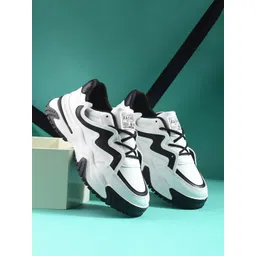 The Roadster Lifestyle Co. Women White Lace-Up Running Sports Shoes