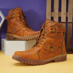 Classic Stylish Comfortable Outdoor HIGH-TOP Ankle Length Boots For Men