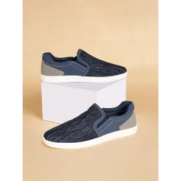 BYFORD by Pantaloons Men Textured Slip-On Sneakers