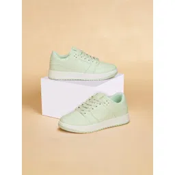 Forever Glam by Pantaloons Women Textured Round Toe Sneakers