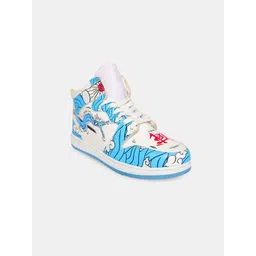 Fans Army Men Demon Slayer Tanjiro Water Dragon Anime Printed Lightweight Sneakers
