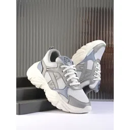 The Roadster Lifestyle Co. Men Colourblocked Round Toe Comfort Insole Lightweight Sneakers