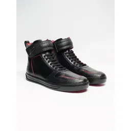 ZEESH Men Leather Sneakers