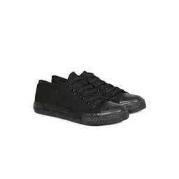 MOZAFIA Men Canvas Lace-up Casual Low Top Sneakers
