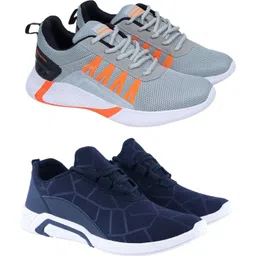 Combo Pack of 2 Casual Shoe Running Shoes For Men