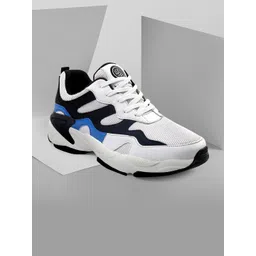 bacca bucci Men White Mesh Training or Gym Non-Marking Shoes