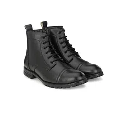 Hirels Men Round Toe Oxford Boots