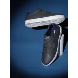 Jack & Jones Men Textured Lace Up Memory Foam Sneakers