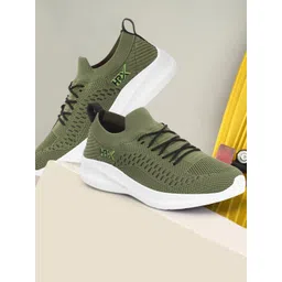 HRX by Hrithik Roshan Men Textured Round Toe Lightweight Sneakers