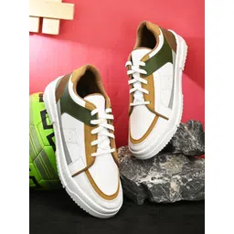 RL Rocklin Men Colourblocked Lightweight Sneakers