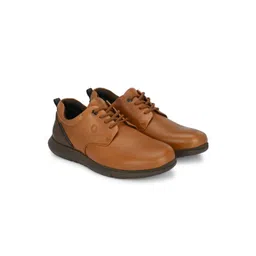 Egoss Men Lightweight Leather Sneakers