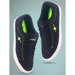 Sparx Men Lace-Up Contrast Sole Sneakers