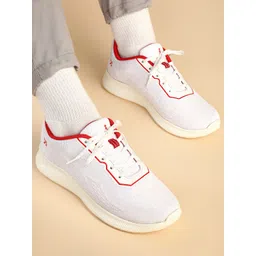 Paragon Men Textured Lace-Up Walking  Shoes