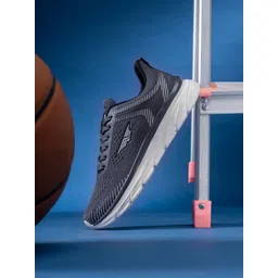 Red Tape Men Grey Textile Walking Shoes