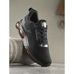 HRX by Hrithik Roshan Men Black Lace-Up Walking Shoes