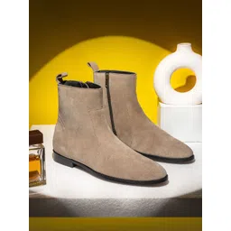 GRIFFIN Men Suede Chelsea Boots