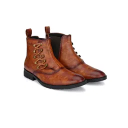 Vellinto Men Heeled Chelsea Boots