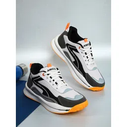 AMICO Men Lace-Up Running Shoes