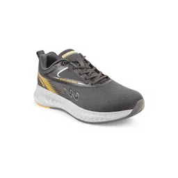 Campus Men Grey Mesh Running Non-Marking Shoes