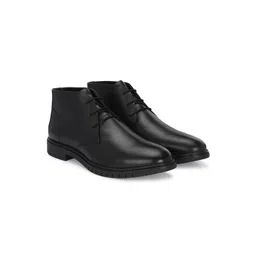 Delize Men Mid Top Leather Ankle Boots