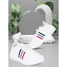 Longwalk Women White Textile Walking Non-Marking Shoes