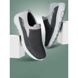 Action Plus Men Textured Slip-On Sneakers
