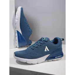 Aqualite Men Blue Mesh Walking Non-Marking Shoes
