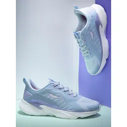 Red Tape Women Blue Mesh Walking Shoes