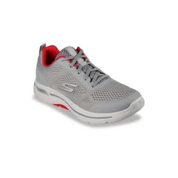 Skechers Men Grey GO WALK Walking Non-Marking Shoes