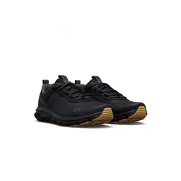 UNDER ARMOUR Men Black Woven Design UA Charged Verssert Running Shoes