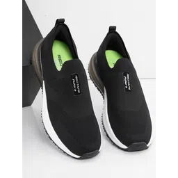 Walking Slip-on Shoes for Men | Classic Rounded Toe, Soothing Insole & Slip-On Walking Shoes For Men