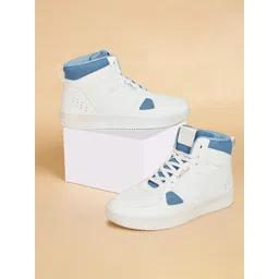 Ajile by Pantaloons Men Colourblocked Mid Top Sneakers
