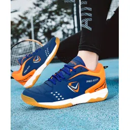 2.0 Memory Foam Badminton Shoes for Men | Non-Marking Gum Sole Shoes Badminton Shoes For Men