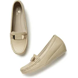 Women Comfortable Loafer Mules Ballet Wedge Heels Footwear Loafers For Women