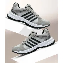 wndr-13 sports shoes for men | Latest Stylish Casual sport shoes for men |running shoes for boys | Lace up Lightweight gray shoes for running, walking, gym, trekking, hiking & party Running Shoes For Men