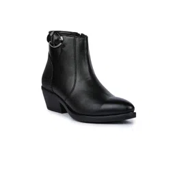 GARDIN Women Black Solid Casual Regular Boots