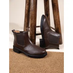 The Roadster Lifestyle Co. Women Mid-Top Chelsea Boots