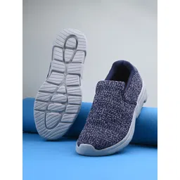 HRX by Hrithik Roshan Men Navy Blue And Grey Non-Marking Walking Sports Shoes